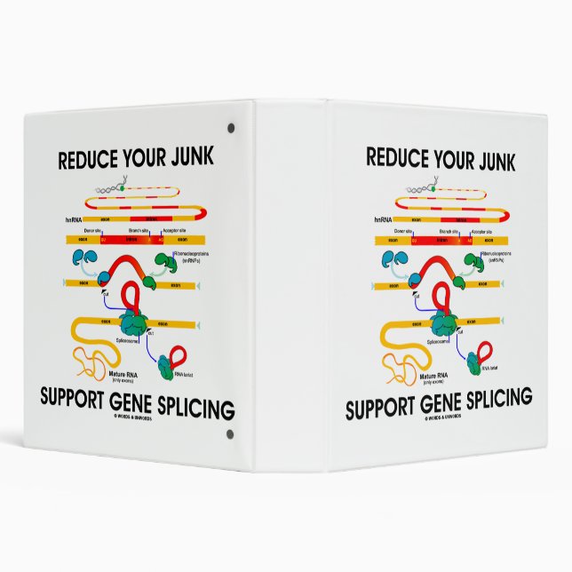 Reduce Your Junk Support Gene Splicing Binder (Background)