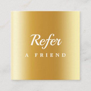 Réduction Carte de parrainage de salon & spa professionnelle