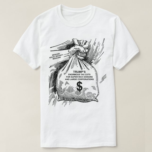 Réduction D'Impôt Pour Les T-Shirt Donateurs Super (Design devant)