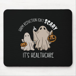 Reduction Isn't Scary Overdose Awareness Ghost Nur Mouse Pad