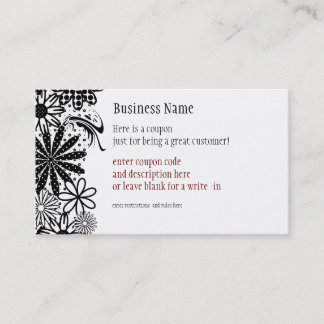 Réduction Noir et blanc pointillés fleurit le carte de
