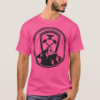 Redwall Themed Salamandastron Inspired Mountain De T-Shirt