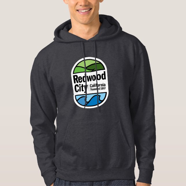 Redwood City 150th Anniversary Hoodie (Front)