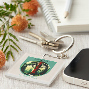 Redwood National Park Beauty in California  Keychain