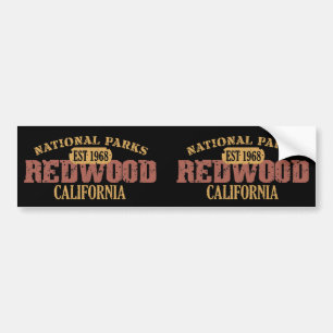Redwood National Park Bumper Sticker