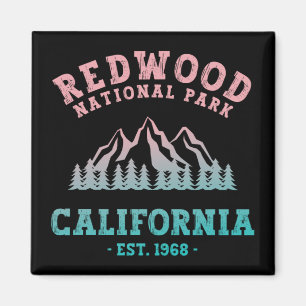 Redwood National Park California Gradient Magnet