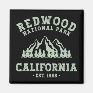 Redwood National Park California Magnet