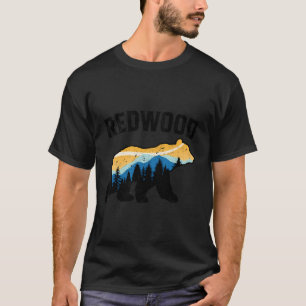 Redwood National Park California Mountains Redwood T-Shirt