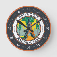 Redwood National Park Chandelier Tree Badge