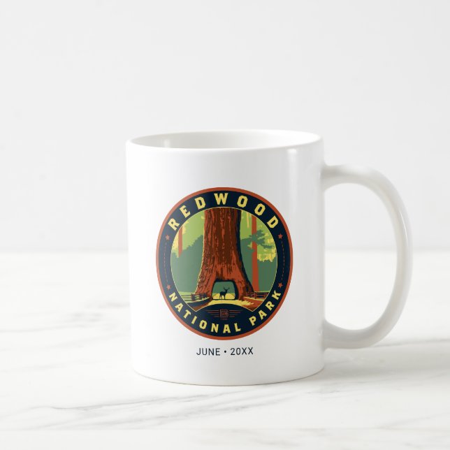 Redwood National Park Coffee Mug (Right)