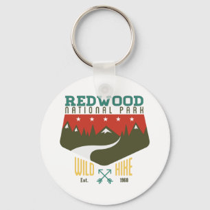 Redwood National Park Keychain