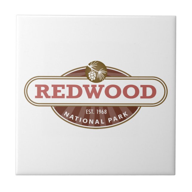 Redwood National Park Tile (Front)