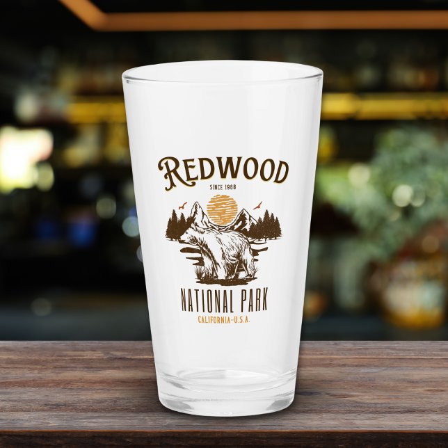 Redwood National Park Vinateg Landscape Glass (Creator Uploaded)