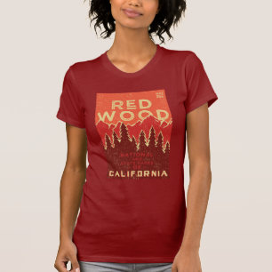 Redwood National Park Vintage Poster T-Shirt