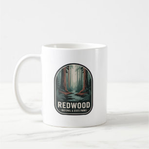 Redwood National & State Parks Forest Badge Coffee Mug