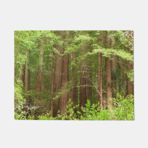 Redwood Trees at Muir Woods National Monument Doormat
