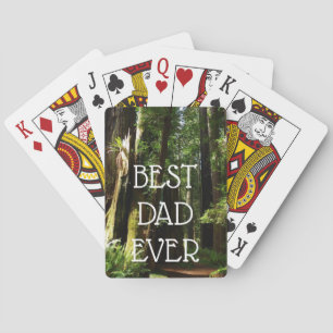 Redwoods and Ferns at Redwood National Park Playing Cards