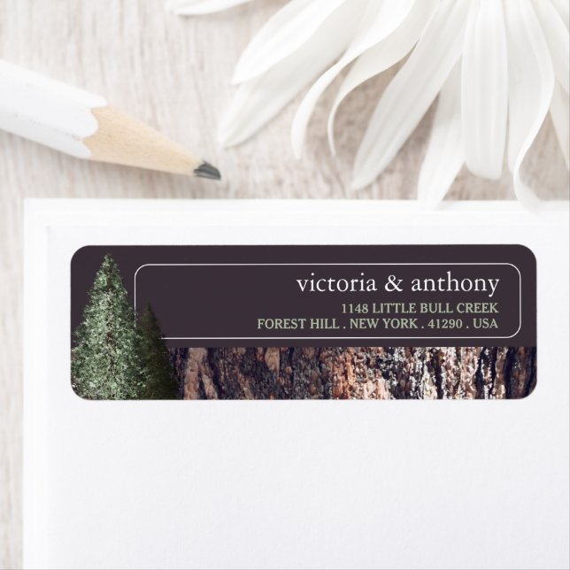 Redwoods & Bark, Mariage rustique (En situation)
