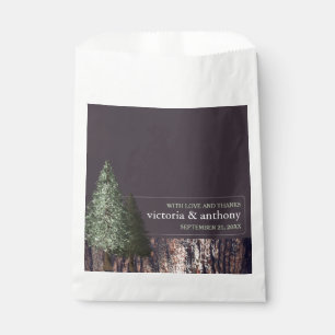 Redwoods & Bark, Rustic Wedding Favour Bag