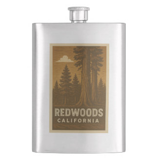 Redwoods National Park California Flask