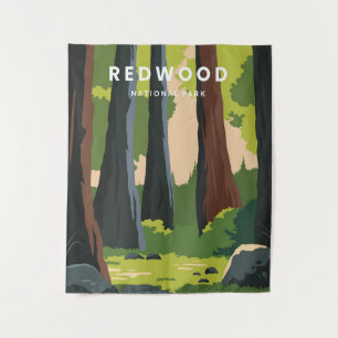 Redwoods National park Tapestry