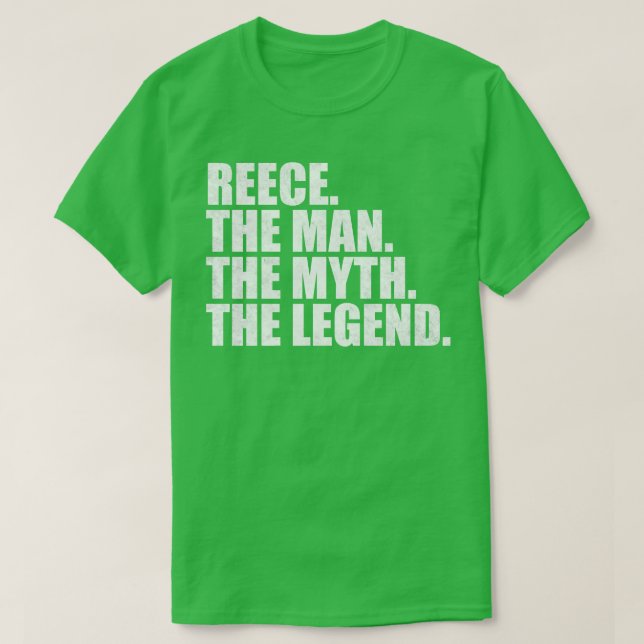 ReeceReece Name Reece given name T-Shirt (Design Front)