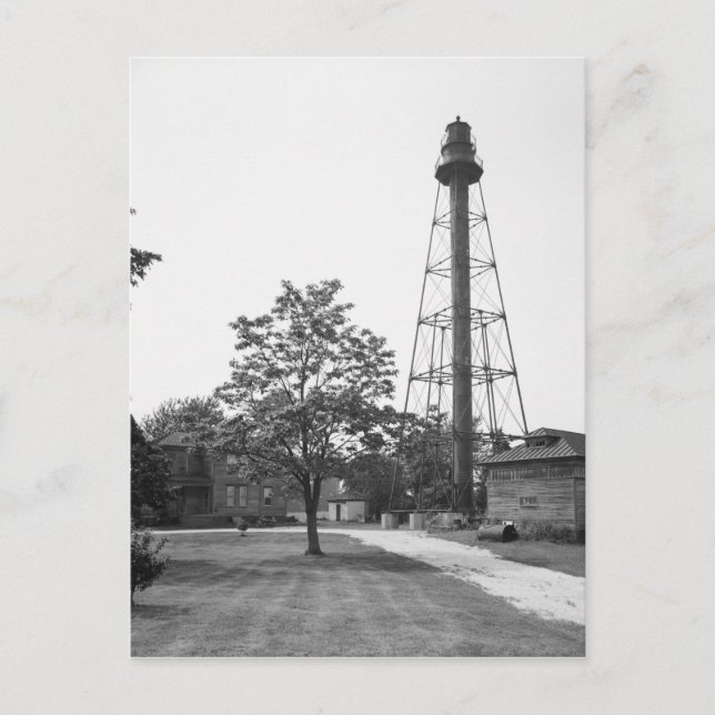 Reedy Island Range Rear Light Postcard (Front)