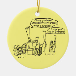 Reedz Gifts Ceramic Ornament