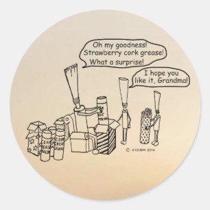 Reedz Gifts Classic Round Sticker