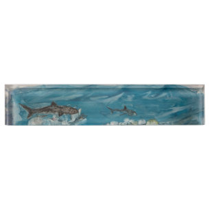Reef Desk Name Plate