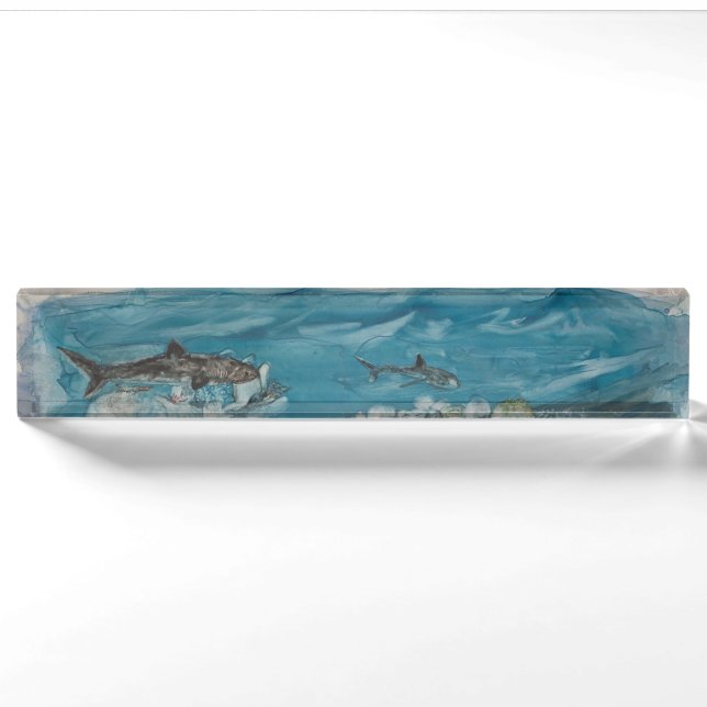 Reef Desk Name Plate (Front)