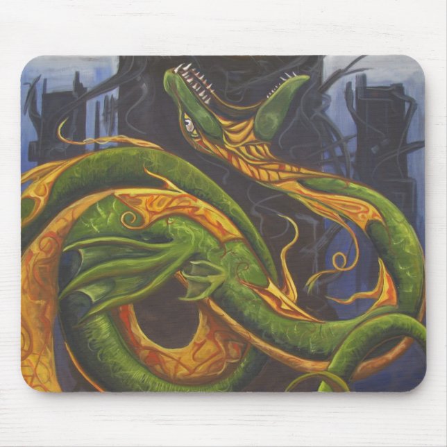 Reef Guardian (painting by Chris Howell) Mouse Pad (Front)