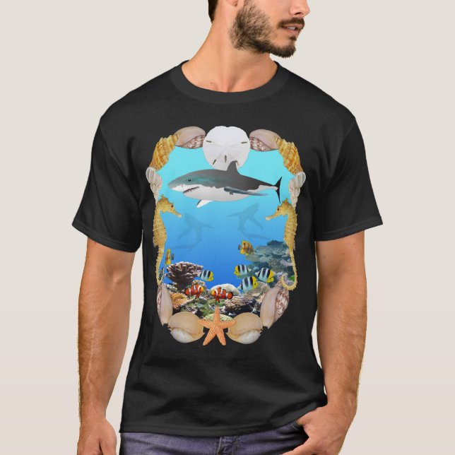 Reef Shark T-Shirt (Front)