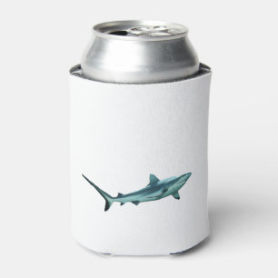 Reefshark - Abstract Design - Cut out of a photo Can Cooler