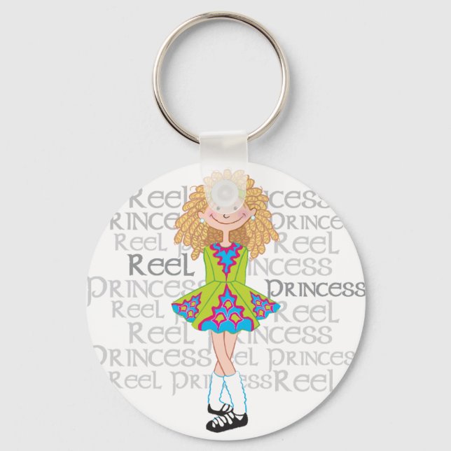 Reel Blonde Keychain (Front)