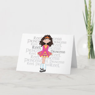 Reel Brunette Card