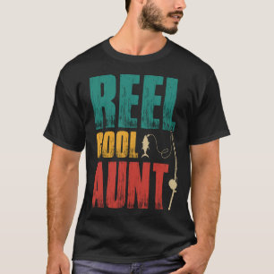 Reel Cool AUNT Fishing Vintage T-Shirt