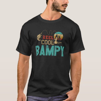 Reel Cool Bampy vintage funny fishing rod gifts fo T-Shirt