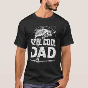 Reel Cool Dad Angling Hunting Fishing 1 T-Shirt