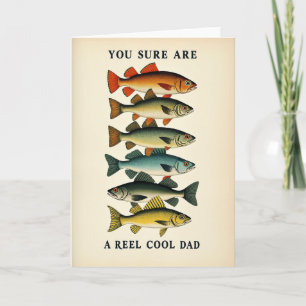 Reel Cool Dad Art Card