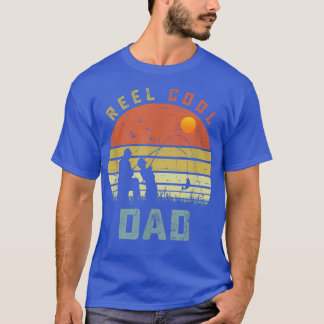 Reel Cool Dad  Fathers Day Gift for Fishing Dad  T-Shirt