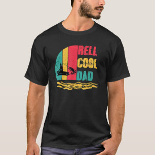 Reel Cool Dad Fisherman Daddy Father Day Fishing T-Shirt