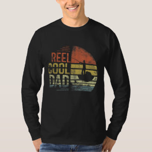 Reel Cool Dad Fisherman Daddy Father's Day Gifts F T-Shirt