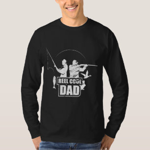 Reel Cool Dad Fishing Daddy Father's Day 2021 T-Shirt