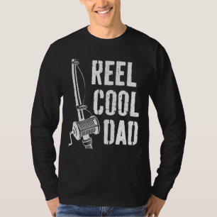Reel Cool Dad Fishing Daddy Father's Day Gift T-Shirt