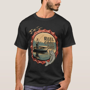 Reel Cool Dad Fishing T-Shirt