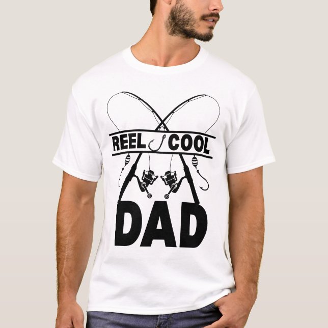 Reel Cool Dad Fishing Tee (Front)