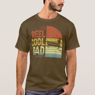 Reel Cool Dad Fishing Vintage Retro Father's Day T T-Shirt