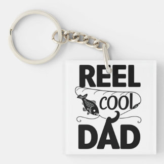 Reel Cool Dad Keychain