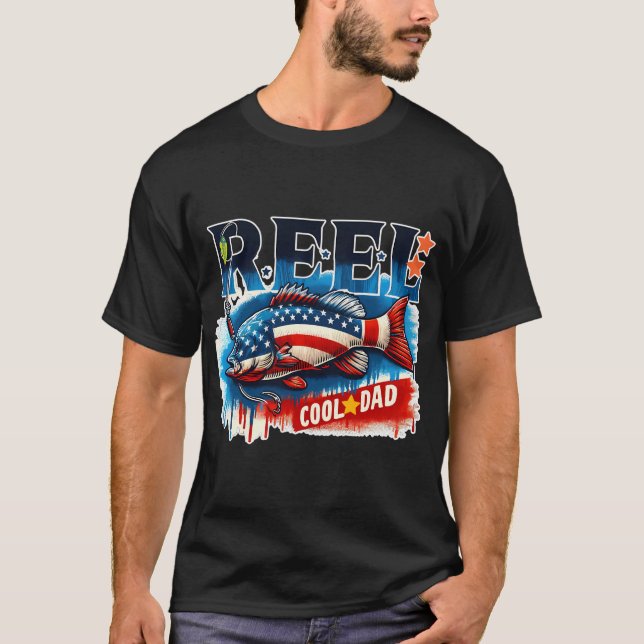 Reel Cool Dad T-Shirt (Front)